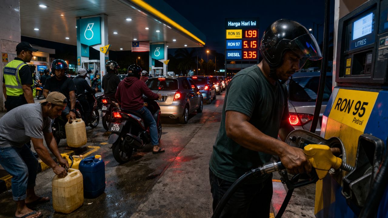 Malaysia Pangkas Kuota BBM Subsidi RON 95 Jadi 200 Liter Mulai April 2026, Ini Dampaknya